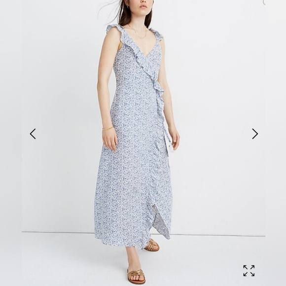 Madewell Dresses & Skirts - Madewell maxi dress light blue size 00